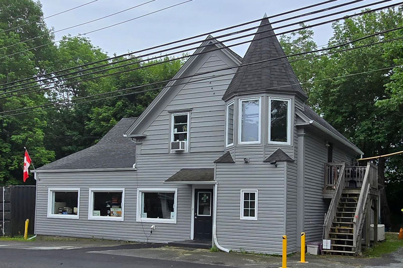 Plenty of on-site parking; Stairs to 2nd floor apartment